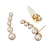 Brinco Ear Cuff Pérolas