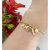 Pulseira Com Diversos Pingentes e Patinha Pet Folheada Em Ouro 18k - comprar online