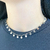 Gargantilha Choker De Medalhas Folheada Em Ródio Branco - comprar online
