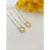 Colar Escapulário Oval Nossa Senhora Aparecida Folheado A Ouro 18k - loja online