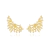 Brinco Ear Cuff Rendando Folheado A Ouro 18k - comprar online