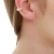 Brinco Piercing Fake Argola De Pérolas E Bolinhas Folheado A Ouro - comprar online