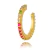 Brinco Piercing Fake Argolinha Fina Colorido - comprar online