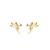 Brinco Infantil Fadinha Folheado A Ouro 18k
