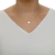 Colar Pingente Coração Patinha Pet De Zirconias Cristal - comprar online