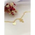 A Pulseira Pingente Menina De Zirconias Folheada Ouro 18k - Drusi | Loja de Semijoias - Coleções de Colares Femininos, Brincos