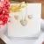 Conjunto Colar e Brincos Coração Cravejado de Zircônias Cristal