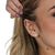 Conjunto Colar e Brincos Trevo Virgínia de Zirconias Folheado A Ouro 18k - loja online