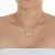 Colar E Pingente Casal Filho Filha Zircônias Cristal Folheado A Ouro 18k - comprar online