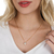 Colar Pingente Trevo Cravejado Com Zirconias Folheado A Ouro 18k - Drusi | Loja de Semijoias - Coleções de Colares Femininos, Brincos
