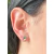 Brinco Infantil Flor Colorido Folheado A Ouro 18k na internet