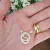 Colar Inicial do Nome Dourado - Varias Letras na internet