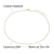 Gargantilha Choker Riviera Zircônias Cristal Semi Joia na internet