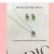 Conjunto Colar e Brincos de Gota Zircônia Verde Esmeralda Folheado A Ródio Branco - Drusi | Loja de Semijoias - Coleções de Colares Femininos, Brincos