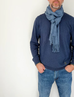 Bufanda Baby Alpaca - Azul Jeans