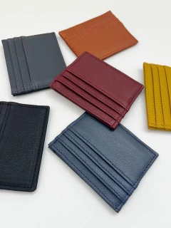 Tarjeteros de cuero personalizados - comprar online
