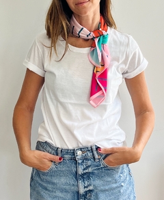 Combo Polera Basica Pima + Pañuelo - comprar online