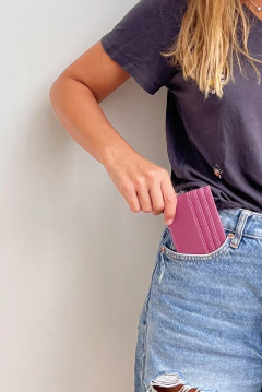 Tarjetero Azul - tienda online