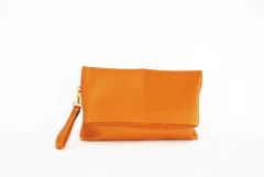Clutch Naranja - MIKAI BAGS - Carteras y accesorios de cuero