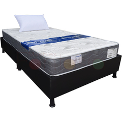 Combo Base Cama Sencilla 100cm +Colchón+Almohada - comprar online