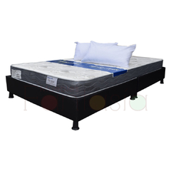 Combo Base Cama SemiDoble 120cm +Colchón+Almohada - comprar online