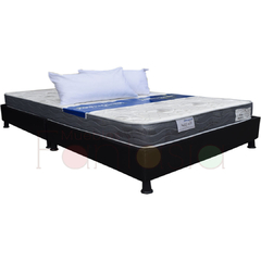 Combo Base Cama Doble 140cm + Colchón + Almohada - comprar online