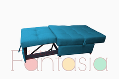 SOFÁ CAMA HERRAJE ALEMÁN SIN BRAZOS - comprar online