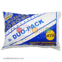Almohada corona Duo-pack