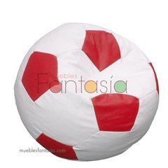 Puff Balón Cuerotex Grande - Muebles Fantasia