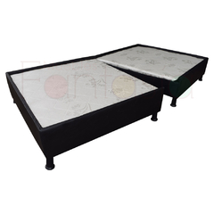 Combo Base Cama Doble 140cm + Colchón + Almohada - Muebles Fantasia