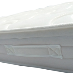 Super combo Base Cama Semi Doble +Colchón Ramguiflex + Cabecero +Almohada - Muebles Fantasia