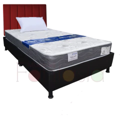 Super Combo Base cama Sencilla + Colchón Ramguiflex + Cabecero + Almohada - comprar online