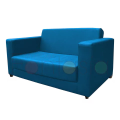 Sofá Cama Deko Cuerotex o tela Memphis