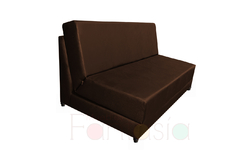 Sofá Cama Tipo Lido 140 cm en Cuerotex - Muebles Fantasia