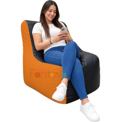 Imagen de Puff Silla Shadow en Cuerotex