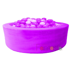 Imagen de Piscina redonda Pelotas Rosadas / Muebles Fantasia