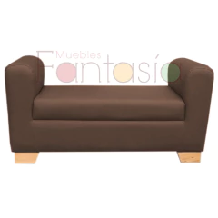 Puff Fijo con Brazos / Muebles Fantasía sas - Muebles Fantasia