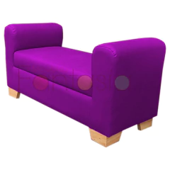 Puff Fijo con Brazos / Muebles Fantasía sas en internet