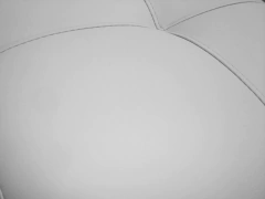 Puff Baúl Cubo 45 cm Tela Memphis