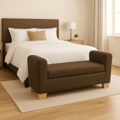 Puff Fijo con Brazos / Muebles Fantasía sas - comprar online