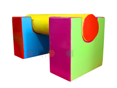Soporte de cilindros y cilindro para Gimnasios Infantiles Muebles Fantasía