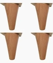 Set de 4 Patas en Madera en internet