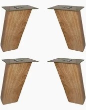 Set de 4 Patas en Madera