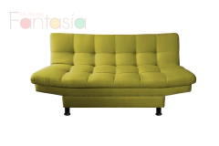 Sofá Cama Click 3 posiciones Cuerotex - Muebles Fantasia