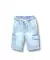 Bermuda de jean cargo