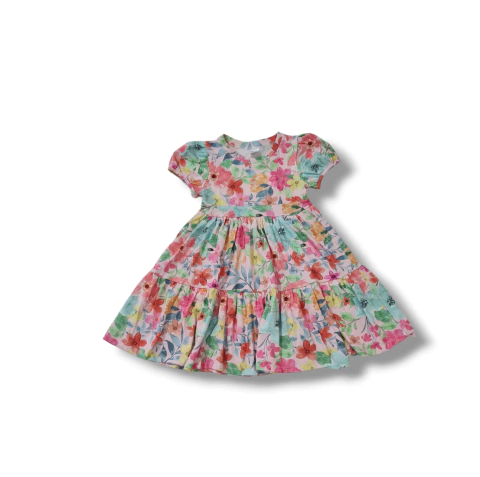 Vestido LOTO estampado Gdeb - comprar online