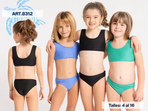 Bikini lisa con textura Viento y Olas - comprar online