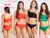 Bikini teens lisa con textura Viento y Olas - comprar online