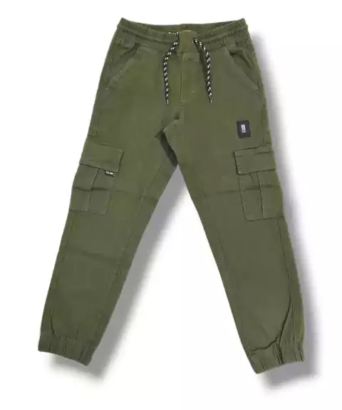 Pantalón cargo gabardina Flirty