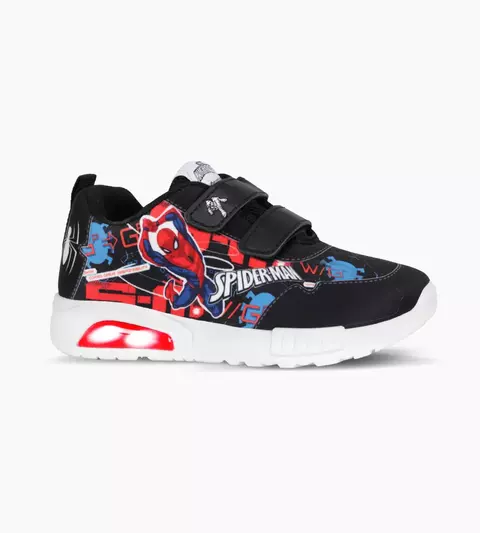 Zapatilla con luz Spiderman Footy